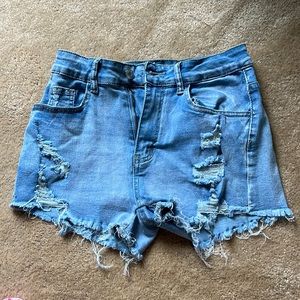 Shien jean shorts size S (4)